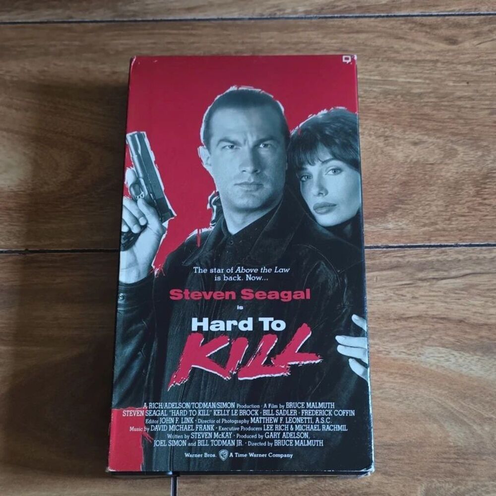 Hard To Kill VHS Tape
